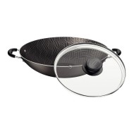 Wok 32cm 4,4l Paris Chumbo Alumínio Com Revestimento Antiaderente